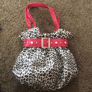 Leopard purse
